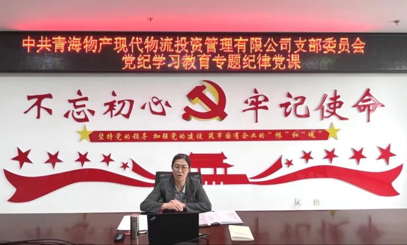 嚴明紀律作風 永葆政治本色&mdash;&mdash;集團黨委書記、董事長劉玲同志講授專題紀律黨課