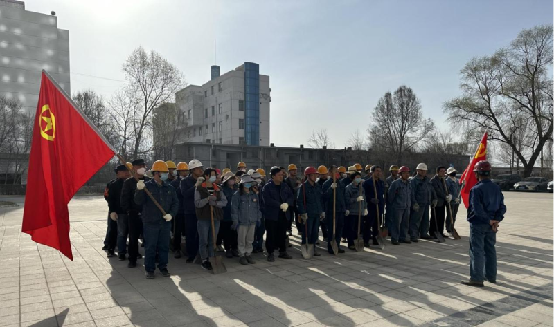 物產工投公司基層黨支部和公司團支部聯合開展&ldquo;共筑家園 正植有你&rdquo;主題黨日、團日活動