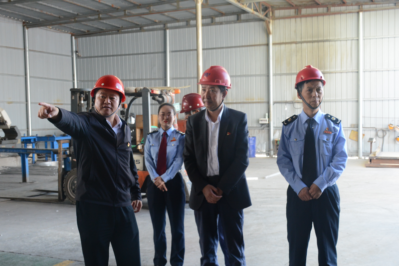 西寧市稅務局黨委書記、局長劉興華蒞臨 青海物產工業投資有限公司調研